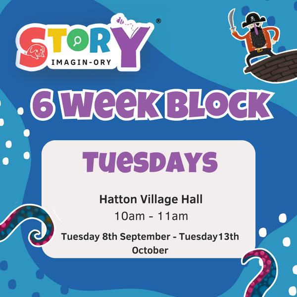 Autumn term 1 - Hatton Village Hall, Tuesdays 10am - 11am